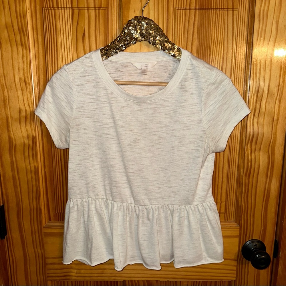 ✨ Lauren Conrad | peplum top